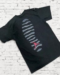 Vintage 1994 Air Jordan 10 “Career Accomplishments” sneaker promo tee