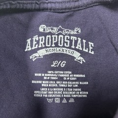 y2k Aeropostale Graphic Shirt Men’s Size Large Purple Affliction Style Goth Alt