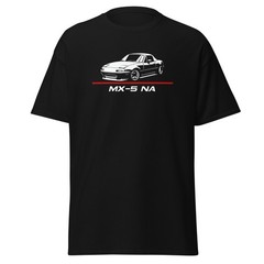 MX-5 NA Pop-Up Headlight 90s JDM Lightweight Custom Graphic Tee T-Shirt Gift