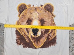 2XL Animal Lover Bear Grizzly Brown Kodiak Preshrunk Cotton Vtg 2003 Lawless NOS