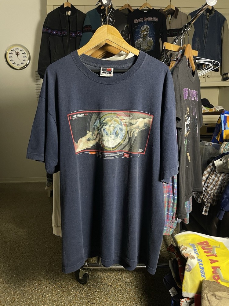Vintage JNCO Michael Angelo Tee XL 90s Y2K USA Skate Baggy Logo Streetwear Jeans