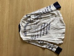 Yohji Yamamoto PO Discord Top M Recommended: Hindu Letter Shirt Close To Silk Li