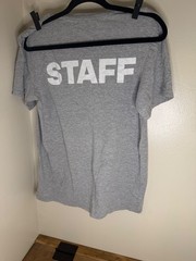 Adidas Guantlet Staff tee size M Gray excellent condition