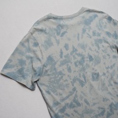 Volcom Stone Dye T-Shirt Mens Large Celestial Blue Tie Dye Modern Fit A5232200