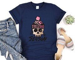 Freezing Season Shirt, Christmas Gift Tee, New Year Tshirt, Winter Shirt