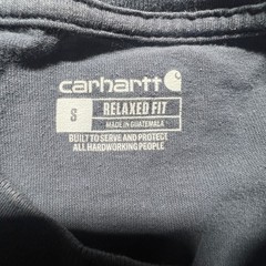 Carhartt Mens Relaxed Fit Pocket T-Shirt Gray Graphic 1889 Tee TK6148-M Small