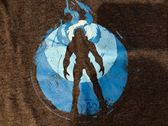 Halo Shirt XL Men’s Bungie 20th Anniversary Burn Blue 2011 Limited Run RARE Used