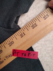 Uniqlo Airism Mens T-Shirt Striped School Work Casual Size S Charcoal
