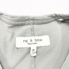 Rag and Bone Shirt Mens Medium Light Green Single Stitch 100% Cotton Pocket Tee
