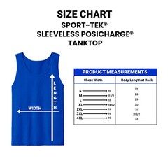 Sport-Tek Mens Sleeveless T-Shirt Moisture Gym Muscle USA New Summer ST352