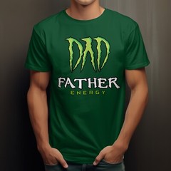 Father’s Day Energy Tee Shirt Holiday Graphic Big Tall Sm Streetwear Fashion T