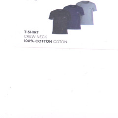HUGO BOSS Crewneck T-Shirts Mens Medium 3-Pack Crewneck Reg Fit Black Blue Green