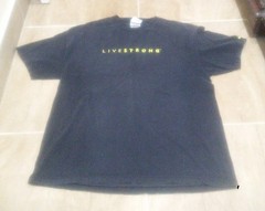 Vintage 2000s Nike Team x Livestrong Shirt Lance Armstrong Foundation Black XL