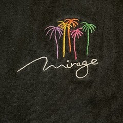 Vintage Mirage Shirt Men XL Black 90s Streetwear Crew Neck Workout Casual Tee