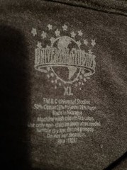 universal studios florida hollywood adult xl logo t shirt 1912 amusement park