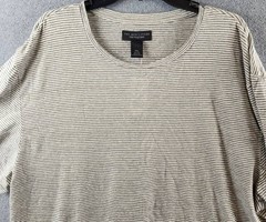 The Men’s Store at Bloomingdale’s Striped Linen Tee Men’s XXL Mermaid Pullover