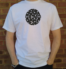 Personalised Retro Psychedelic 60’s T-Shirt – Add Your Own Text, Various Colours