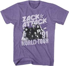 Saved By The Bell ZACK ATTACK World Tour 91 Men’s T Shirt