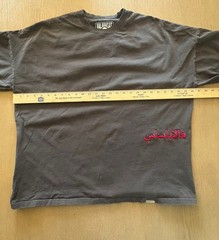 Valabasas Vintage T Shirt Men’s Medium Dark Gray Oversized Dome Of The Rock