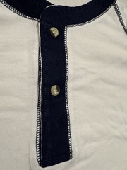 Men’s Medium Henley Shirt Short Sleeve Lightweight Button Cotton Casual Tee Top