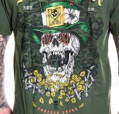 Sullen Art Collective Forever Lucky Premium SCM7889 Short Sleeve T-shirt For Men