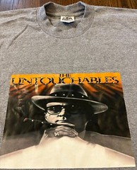 The Untouchables size 7XL bling studs 5 Pro Super Heavy gray Tee T-Shirt