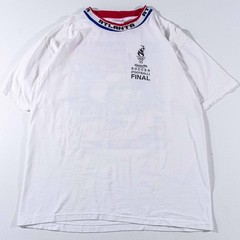 Vintage Atlanta 1996 Olympics Soccer T-Shirt Large Final Kick Athens Georgia VTG