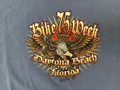 Daytona Beach Bike Week Rally 2014 Tie Dye T Shirt Lot Of 2 XXL Biker Motorcycle