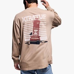 XTRATUF Men’s Long Sleeve Tee Silver Mink – XALS900, Silver Mink