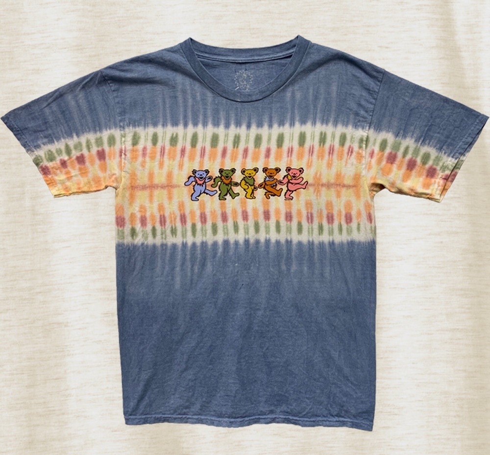 New Grateful Dead Dancing Bear Track Dancing Bears DEAD HEAD Shirt All Sizes