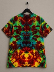 Hand Dyed Short Sleeve Tie Dye T Shirt Trip Style For Men And Women