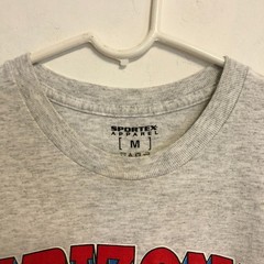 vtg Arizona Skeleton Cowboy/Horse T Shirt Sportex M 90s Southwest Graphic Tee
