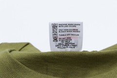 Deadstock Vintage 90s Mens 2XL Blank Short Sleeve T-Shirt Olive Green Cotton USA