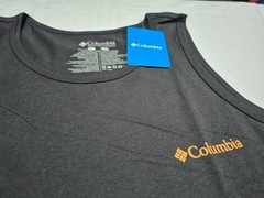 Columbia Men’s Outdoor Graphic Tank Top Black Sleeveless Sports Athletic Gym
