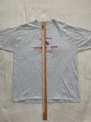 Vintage 1999 Sturgis Motorcycle Rally T Shirt Men XL Gray Races Biker 59th USA