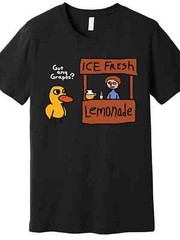 Got Any Grapes? Duck Song Lemonade – Fun Men’s Graphic Tee | Soft Cotton, Short