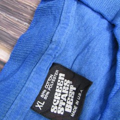 Vintage Snoopy Shirt Mens XL Blue MetLife Get Met It Pays Single Stitch 90s