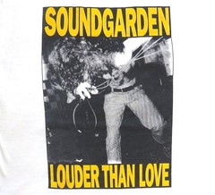 Soundgarden Vintage T Shirt 1980’s Louder Than Love LP Cover Seattle Grunge 1989
