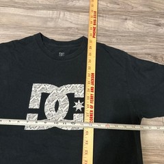 DC Shoes Men’s Black Short Sleeve T-Shirt with Shoe Collage Graphic Logo