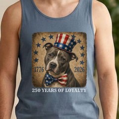 Yellow Lab Patriotic Tank Top