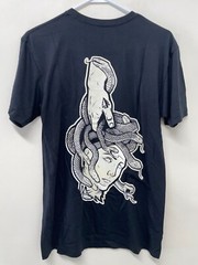 Tachunt Fish Men’s M Beheaded Tee Navy Blue Medusa Tri Blend Material Casual NEW