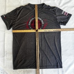 2016 Reebok Spartan Race Shirt XL Gray Hawaii Finisher Trifecta Qualifier 2945