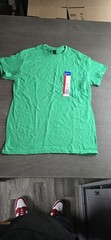 Gildan G500 Unisex Heavy Cotton T-Shirt in Irish Green Size Small