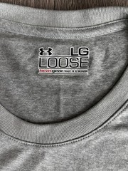 Under Armour HeatGear Men’s LG Gray Loose Crew Neck Angels AL West Champs Tee