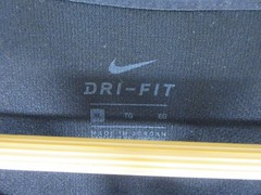 Nike Dri-FIT T-Shirt Mens XL Nike Air Short Sleeve Graphic Black Running Tee