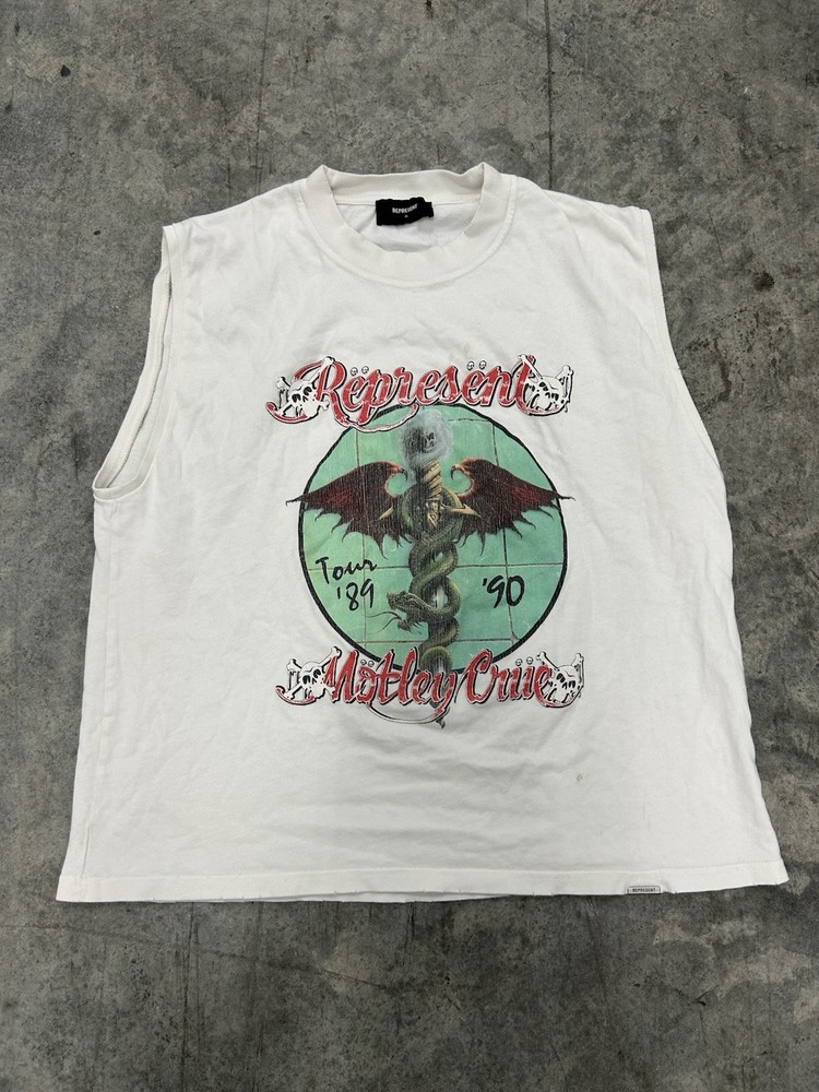 Represent Motley Crue sleeveless t shirt Size extra large XL