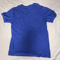 Nike Shirt Mens Large Blue The Nike Tee Swoosh Logo Athletic Cut Embroidered