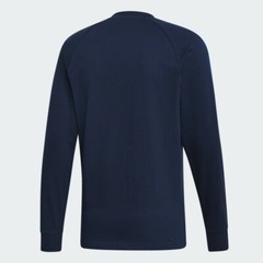 Adidas Originals 3 Stripe Long Sleeve Collegiate Navy T-Shirt Small Medium 2XL