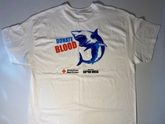 American Red Cross x Discovery Shark Week 2023 Don’t Be Cold Blooded XL T-Shirt