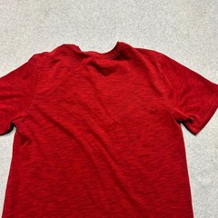 Nike Team USA Shirt Mens Medium Red Athletic Cut Football Dri Fit Olympics